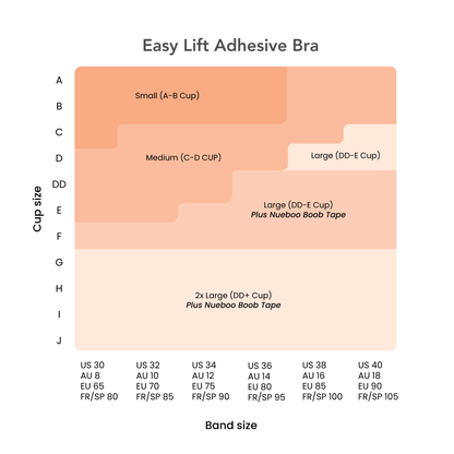 Easy Lift Adhesive Bra (3 Pairs)